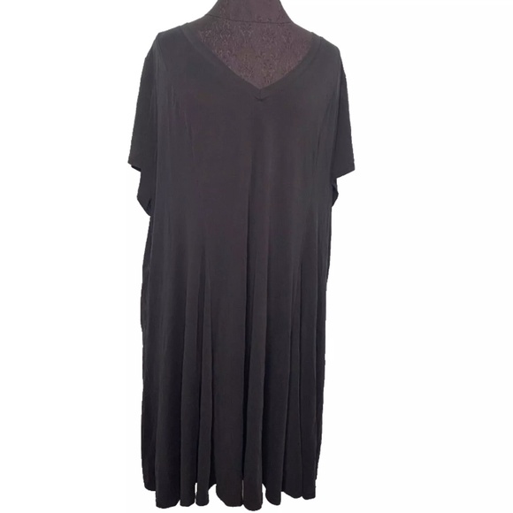 Torrid Plus Size Black Pocket Short Mini Dress - Picture 1 of 11